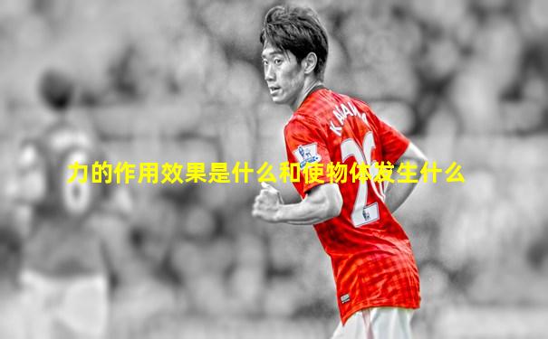 力的作用效果是什么和使物体发生什么
