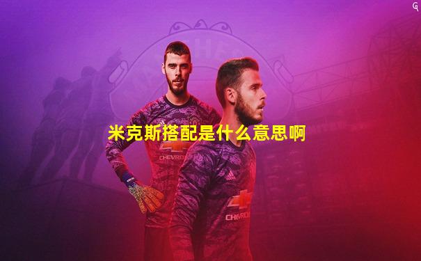 米克斯搭配是什么意思啊